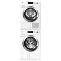 Miele 进口滚筒洗衣机WCG677+热泵烘干机TCH797小金刚洗烘套装