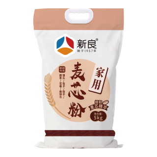 新良 家用麦芯粉10斤装 中筋面粉