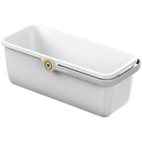 Joybos 佳帮手 搓洗平板胶棉拖把盆桶拖布带桶长方形大口径家用清洁手提水桶 ⭐⭐⭐平板拖把桶-48.8cm