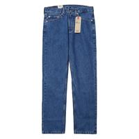 美版Levi's李维斯505直筒宽松浅色休闲水洗牛仔裤男春秋季