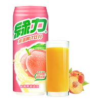 绿力水蜜桃汁饮料 490ml 中国台湾果汁饮料 维c水果饮品 水蜜桃汁490ml