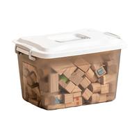 Citylong 禧天龙 手提收纳箱 9L*3个 高透灰