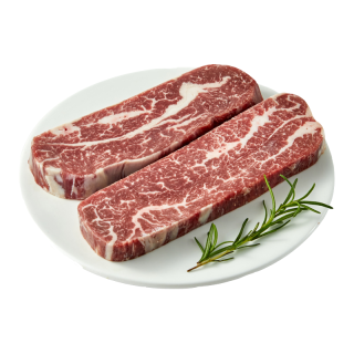 天谱乐食 澳洲安格斯M3侧腹牛排 300g