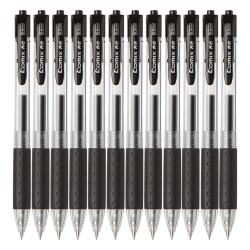 齐心 K3511 按动中性笔 蓝色 0.5mm 6支装
