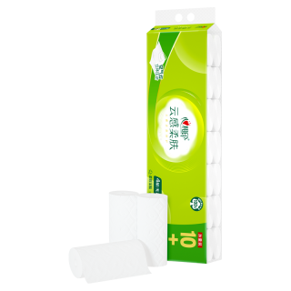 心相印 无芯卷纸云感系列4层120克14卷家用厕纸卫生纸