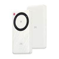 中兴U30Air 5G随身WiFi 500Mbps速率 智能双网 NFC一碰即连 4500mAh大电池 宿舍宽带WiFi 户外直播网络 云雾白