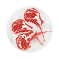 伊民康洋羊肉卷整条宁夏滩羊肉 生鲜原切法式羊排羊蝎子年货礼盒清真 原切法式羊排12支