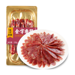 金字 浙味金华香肠年货腊肠 加热烹饪食用 贴体真空包装  208g