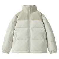                                     卡宾男装 90鸭绒羽绒服2024秋冬棋盘格宽松外套保暖舒... 54