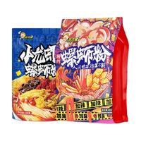好欢螺 螺蛳粉加辣加臭400g*1袋+小龙虾味220g*1袋
