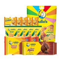 茱蒂丝 Julie's零食大礼包419g巧克力芝士花生酱夹心饼干囤货休闲零食