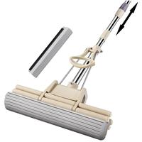 百家好世 滚轮胶棉拖把 27cm 2头