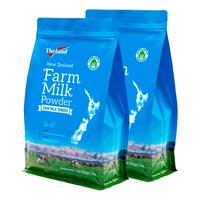 新西兰纽仕兰成人青少年中老年脱脂奶粉1kg*2