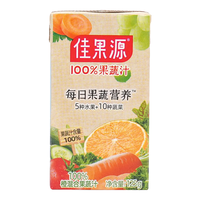  佳果源 含15种果蔬 混合果蔬汁  125g*24盒 箱装