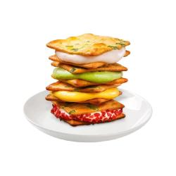 本宫饿了 香葱牛扎饼干 牛轧糖夹心苏打饼干