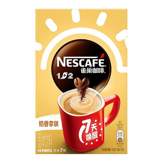 雀巢 Nestlé 1+2 奶香拿铁 105g