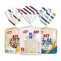 达利园 美焙辰软纯山型汤熟吐司切片面包营养早餐点心320g