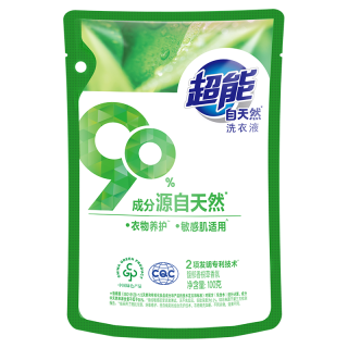 超能 敏感肌适用 洗衣液  100g