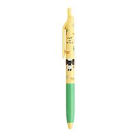 国誉(KOKUYO)Tyakasha塔卡沙联名按动中性笔速干水笔0.5mm 黄杆 黑墨 WSG-PR3M3055-3 【第四弹-黄杆】黑墨