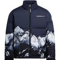 波司登奥莱冬季男国风时尚立领廓形面包服保暖短款羽绒服