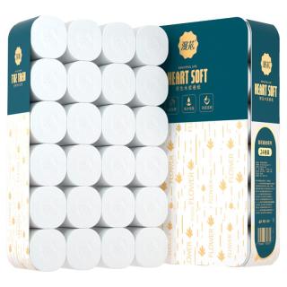 漫花 卷纸卫生纸实惠装家用整箱纸巾宿舍厕所无芯大卷厕纸手纸