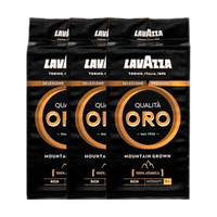 拉瓦萨意大利ORO醇黑欧罗金咖啡粉3包组合装 250g*3 醇黑oro咖啡粉250g*3袋