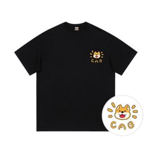 I.T ccaabb夏季宽松圆领透气纯棉短袖印花T恤男女同款