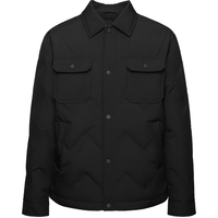 HLA 海澜之家 男士轻商务时尚系列翻领羽绒服 HWRAW4W007A 黑色 S