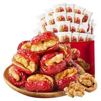 良品铺子【约100颗】良品铺子枣夹核桃505g袋装独立核桃仁新疆灰枣零食品 枣夹核桃505g/约100颗