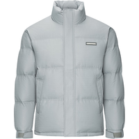 HLA海澜之家羽绒服男24新立领外套男冬季HWRAW4W072A 蓝灰9G 180/96A XL151~164斤