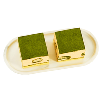 古船 抹茶桃香提拉米苏蛋糕220g 2块装 动物奶油 乳脂蛋糕 京粮