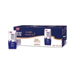 光明 优加 3.6g乳蛋白 纯牛奶 200ml*24盒