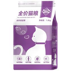 Nutri Pet 猫粮成猫幼猫粮增肥发腮全价鸡肉味冻干双拼旗舰店官方正品烘焙粮3.2斤