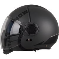 外星蜗牛 ALIEN SNAIL旗下怪兽公园复古头盔四季黑武士组合盔男摩托车头盔全盔机车 沙漠黄 L