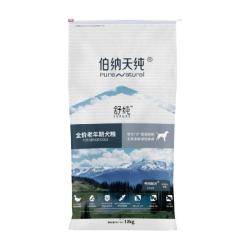 伯纳天纯 狗粮舒纯系列老年犬鸭肉7岁以上高龄犬12kg营养补钙美毛