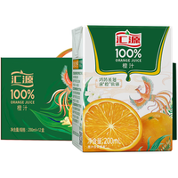 汇源 100%橙汁 200ml*12盒