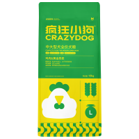 PLUS会员：疯狂小狗 疯狂的小狗 鸡肉黄金燕麦中大型犬全阶段狗粮 20kg