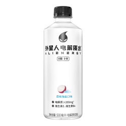 alienergy 电解质水 600mL 荔枝海盐味 600ml*15瓶