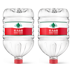 农夫山泉 饮用天然水12.9L*2桶天然矿物质弱碱性