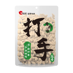 洽洽 打手瓜子208g奶盐青柠味大颗粒五香味葵花籽炒货零食 青柠味 208g 1袋