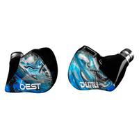 达音科 SA6 EST入耳式hifi耳机 八单元混合架构6动铁2静电