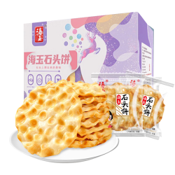 海玉 石头饼原味720克箱装