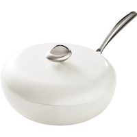 Velosan VE1106 炒锅(32cm、不粘、有涂层、铝合金、天使白)