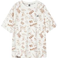 凉感T|森马 Semir大力水手联名短袖T恤女2024oversize夏装