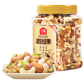 沃隆 每日混合坚果1kg 含开心果仁 赠：50g腰果