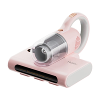 海尔(haier)无线除螨仪家用床上吸尘器手持紫外线杀菌除螨萌宠粉色W101F