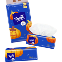 Tempo 得宝 万圣节节日限定 南瓜派对 抽纸 4层*80抽*20包(195*133mm)