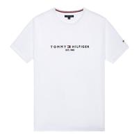 TOMMY HILFIGER汤米·希尔费格男装 商务休闲男士纯棉T恤男 上衣