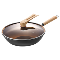 KÖBACH康巴赫铁锅无涂层炒锅精铁炒菜锅电磁炉燃气灶通用锅具32cm 无涂层铁锅 32cm