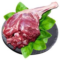 伊莱曼诺（ILEMANO）宁夏滩羊肉 生鲜整半只 羊排手把肉羊腿羊蝎子全羊清真源头直发 滩羊后腿整只4斤